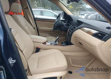 2012 BMW X3 xDrive28I from USA, damaged, VIN 5UXWX5C55CL719045